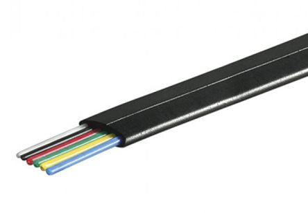 Flat Cable Tel 6 C Flex Black Debulk Cabmawg26 6 B