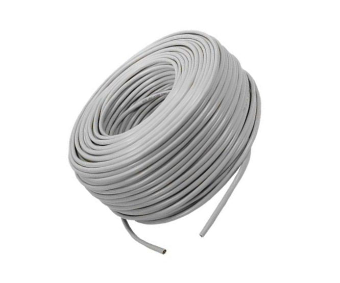 Cat6 Ftp Ethernet Cable Cca 8 C Solid Grey 100m/Roll H726 Ftps Gy