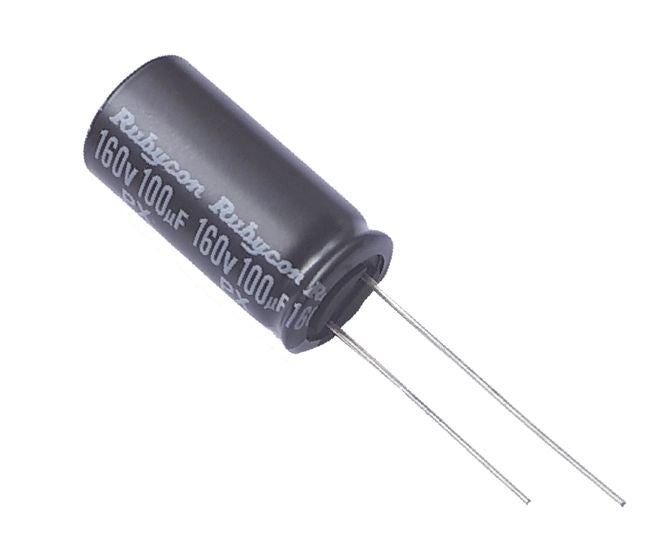 Electrolytic Capacitor Radial 100u F 160 V Ht 12.5x25 P=5 160 Px100 M 12.5x25