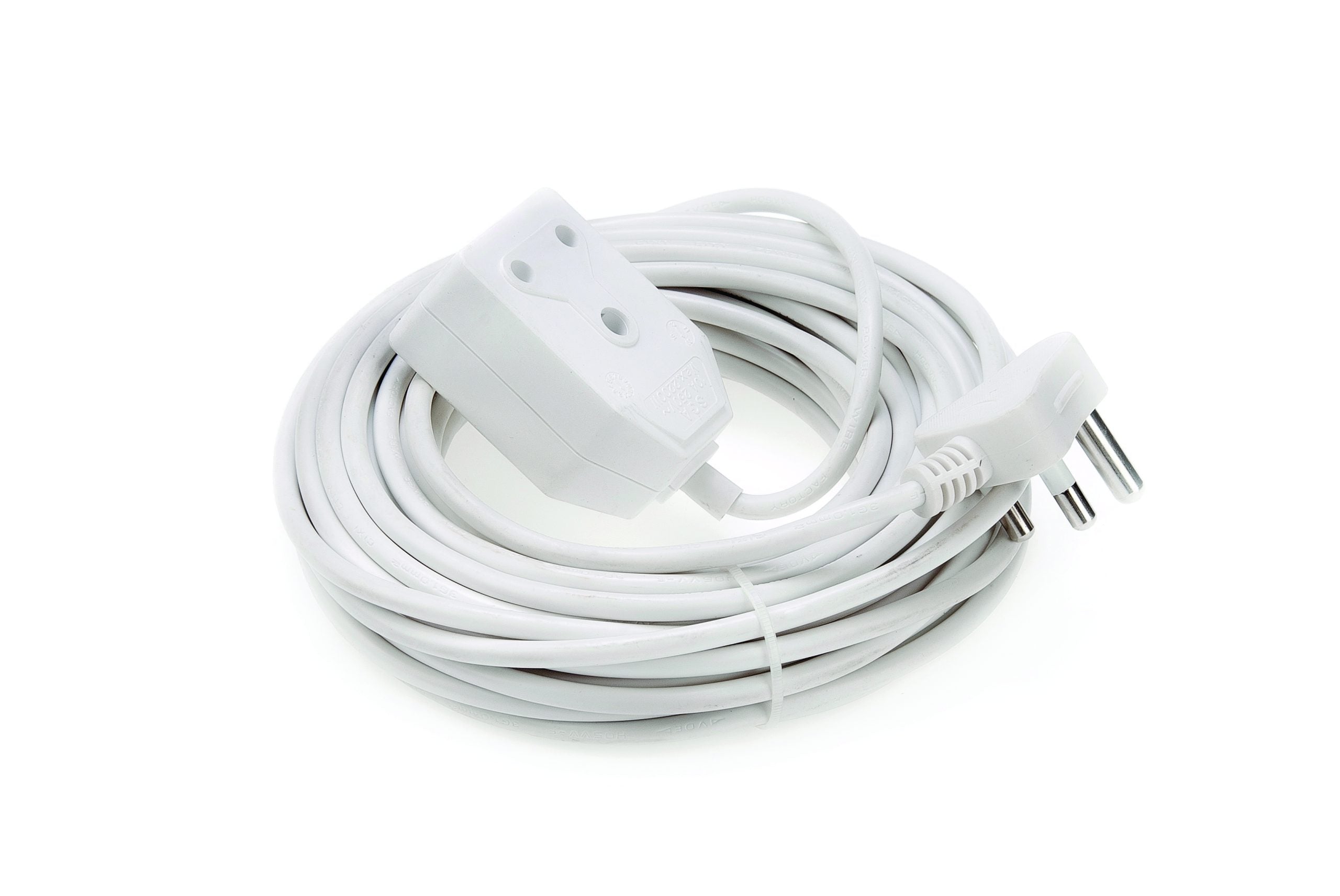 Extension Cord 10A 15M White