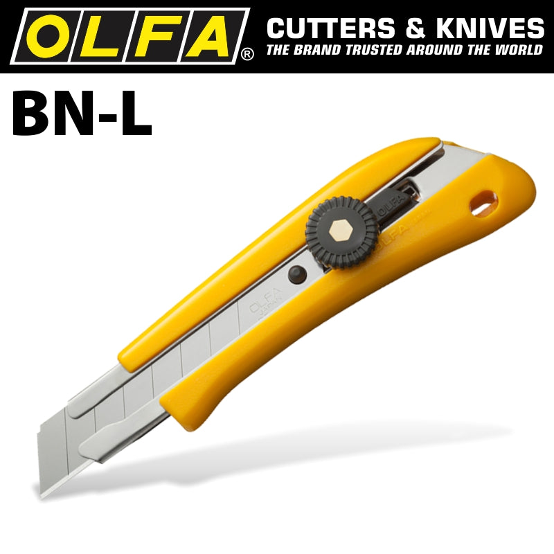 Olfa Cutter Model Bn L Screw Lock Snap Off Knife 18 Mm