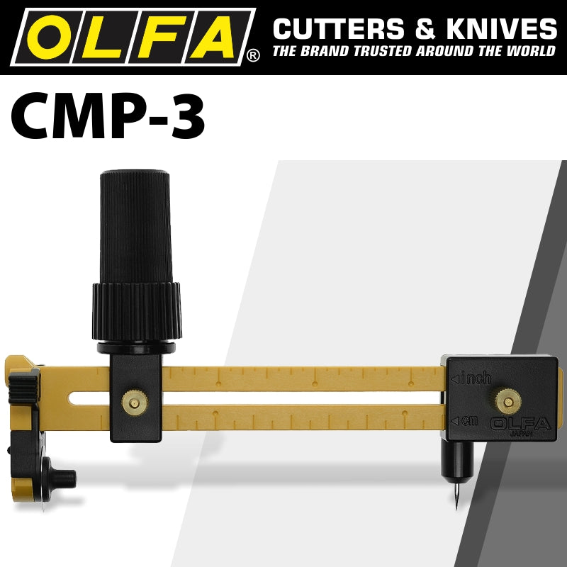 Olfa Compass Cutter With 18 Mm Rotary Blade