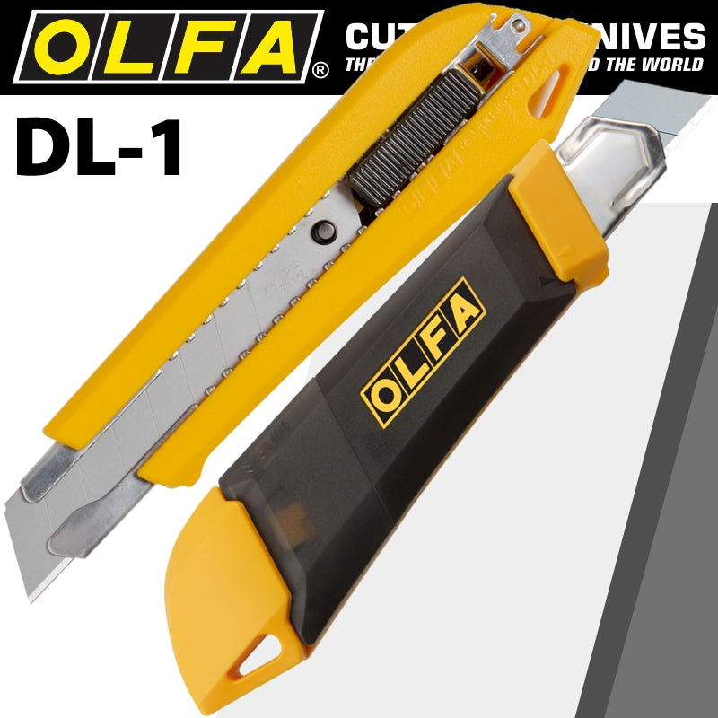 Olfa Knife Incoporating Snap Off Blade Dispenser Snap Off Type 18 Mm