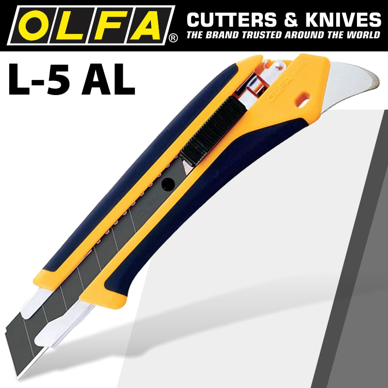 Olfa Cutter 18 Mm With Auto Lock Heavy Duty Snap Off Knife Cutter