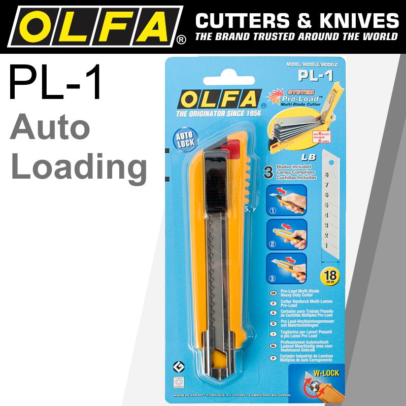 Professional Pro Load Heavy Duty Cutter 18 Mm Blades Auto Re Load