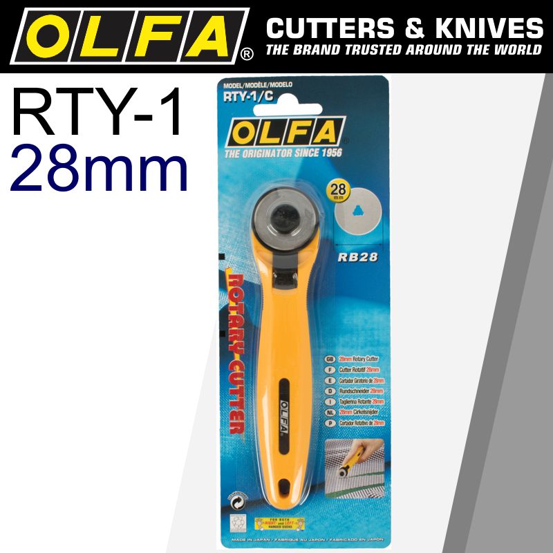 Olfa Cutter Model Rty C1 Rotary 28 Mm