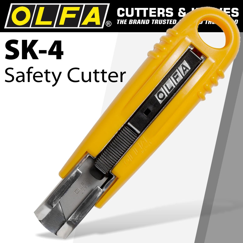 Olfa Carton Knife Sk4 Safety& Free Skb 2 And 1 Rskb 2 Blades