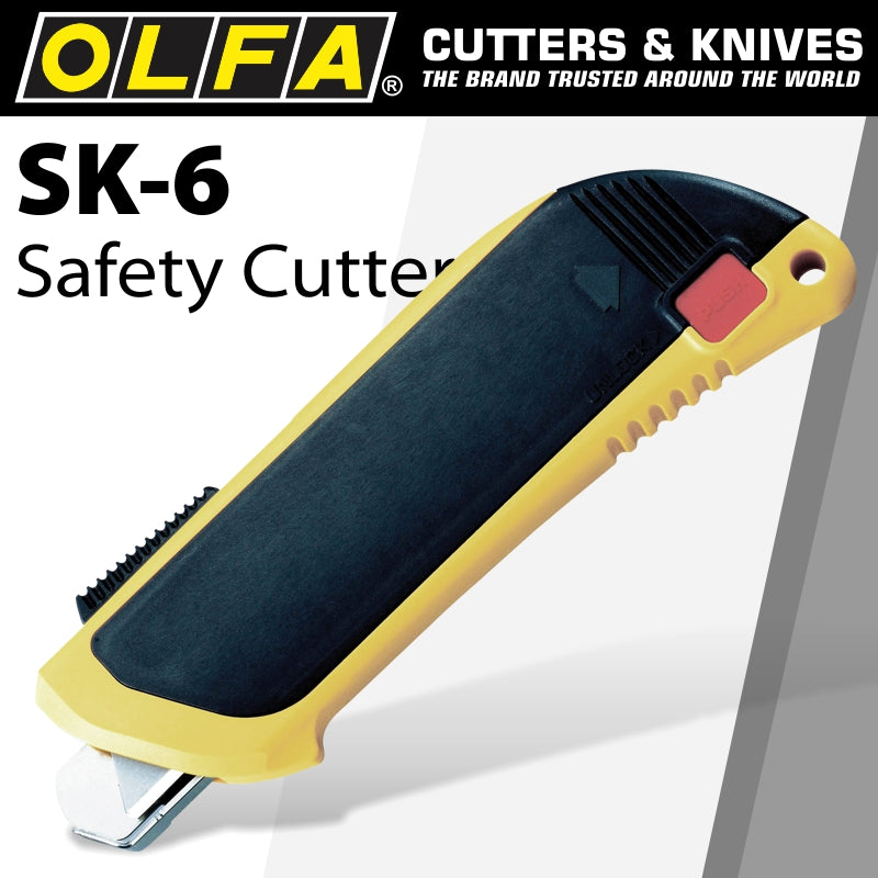 Olfa Safety Knife Auto Retract 17.5 Mm Auto Gaurd System