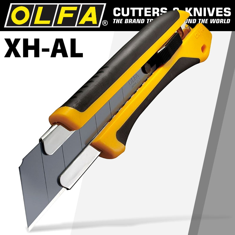 Olfa Extra Heavy Duty Cutter With Black 25 Mm Hbb Blade