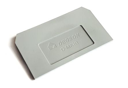 Din Rail End Plate / Cover For Mkk1 Fused Terminal D Mkk1 01 P 11 00 A(h)