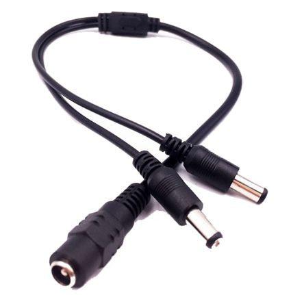 Adapter Dc Lead 2.1 Mm Plug 2x2.1 Mm Socket 190351