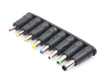 Adapter Dc Kit 8 Pcs 2.1mm Plug To 1.35 3mm Socket Dc