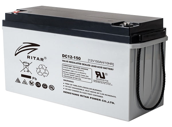 Deep Cycle Sla Battery 12 V 150 Ah 483x170x241mm Dc12 150 *A*