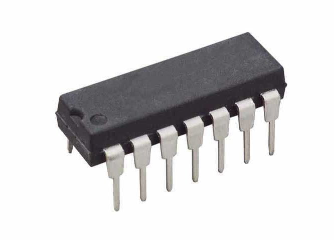 Ic Cmos Or Gate 4 Ch 2 Inp Dip14 Sn74 Hc32 N