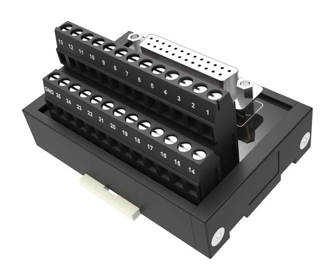 Breakout Board Female Ds25 S To Screw Terminals Dm50 Dbj25 25 4 Y 00 A(h)