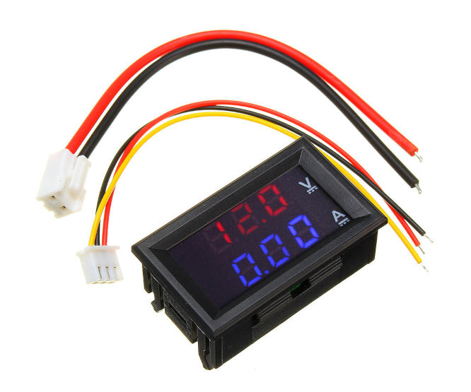 Panel Mount Digital Display 100 V/ 10 A W/Leads Dsn Vc288