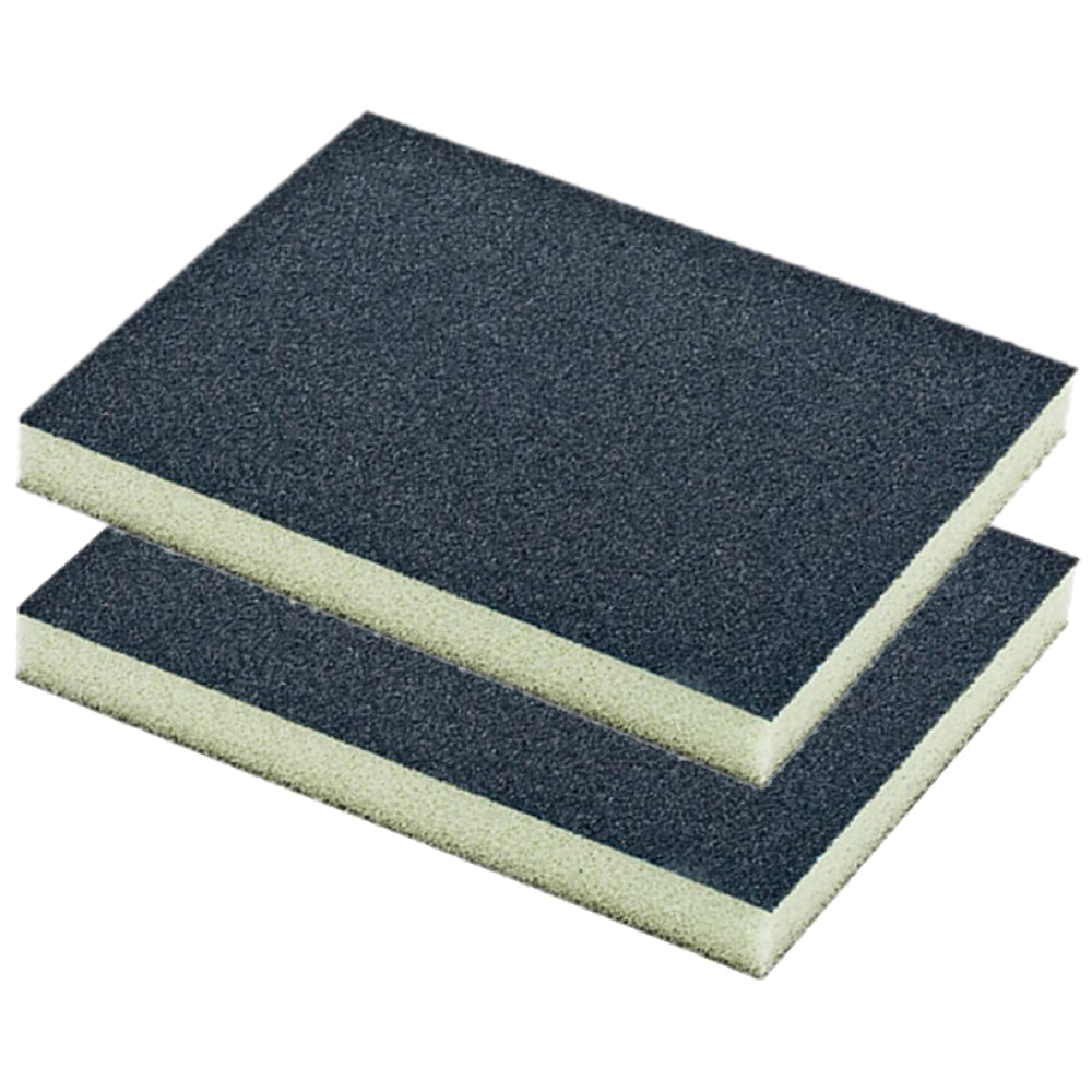 Sanding Sponge Block Two Sided 125 X100 X10 2 Pc