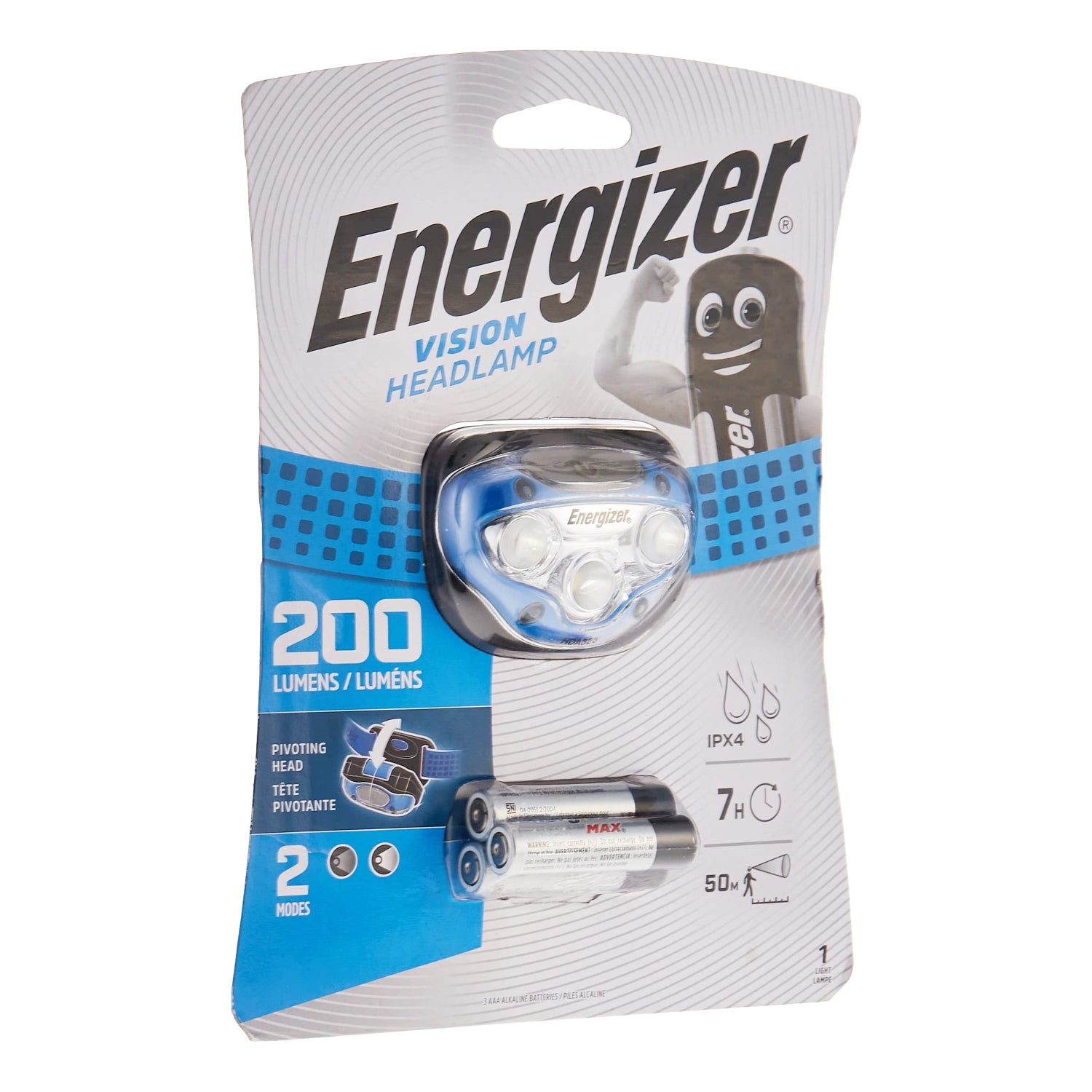 Energizer 200 Lum Vision Headlight Blue