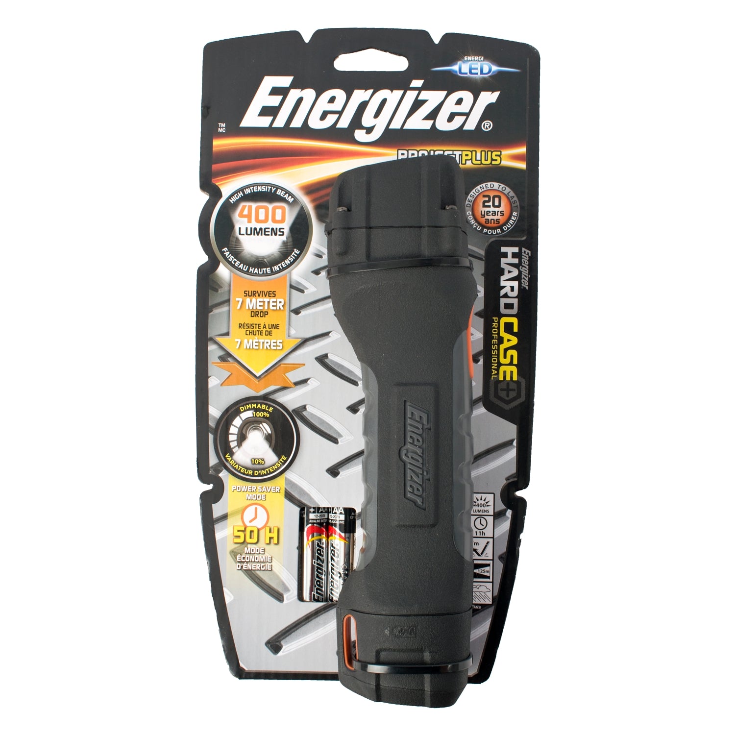 Energizer Hardcase Flashlight 4 Aa