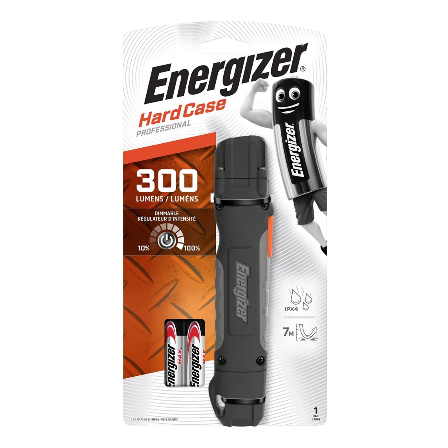 Energizer Hardcase Pro2 Aa Spotlight 300 Lumens