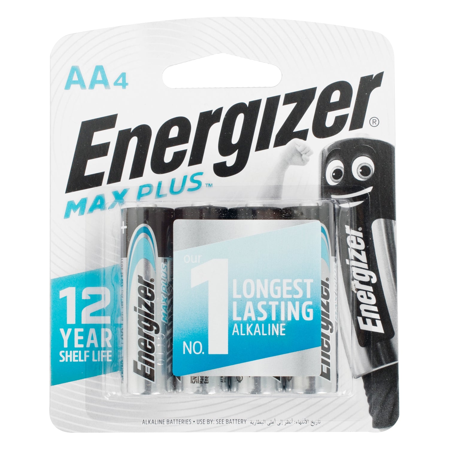 Energizer Maxplus Aa 4 Pack (Moq12)