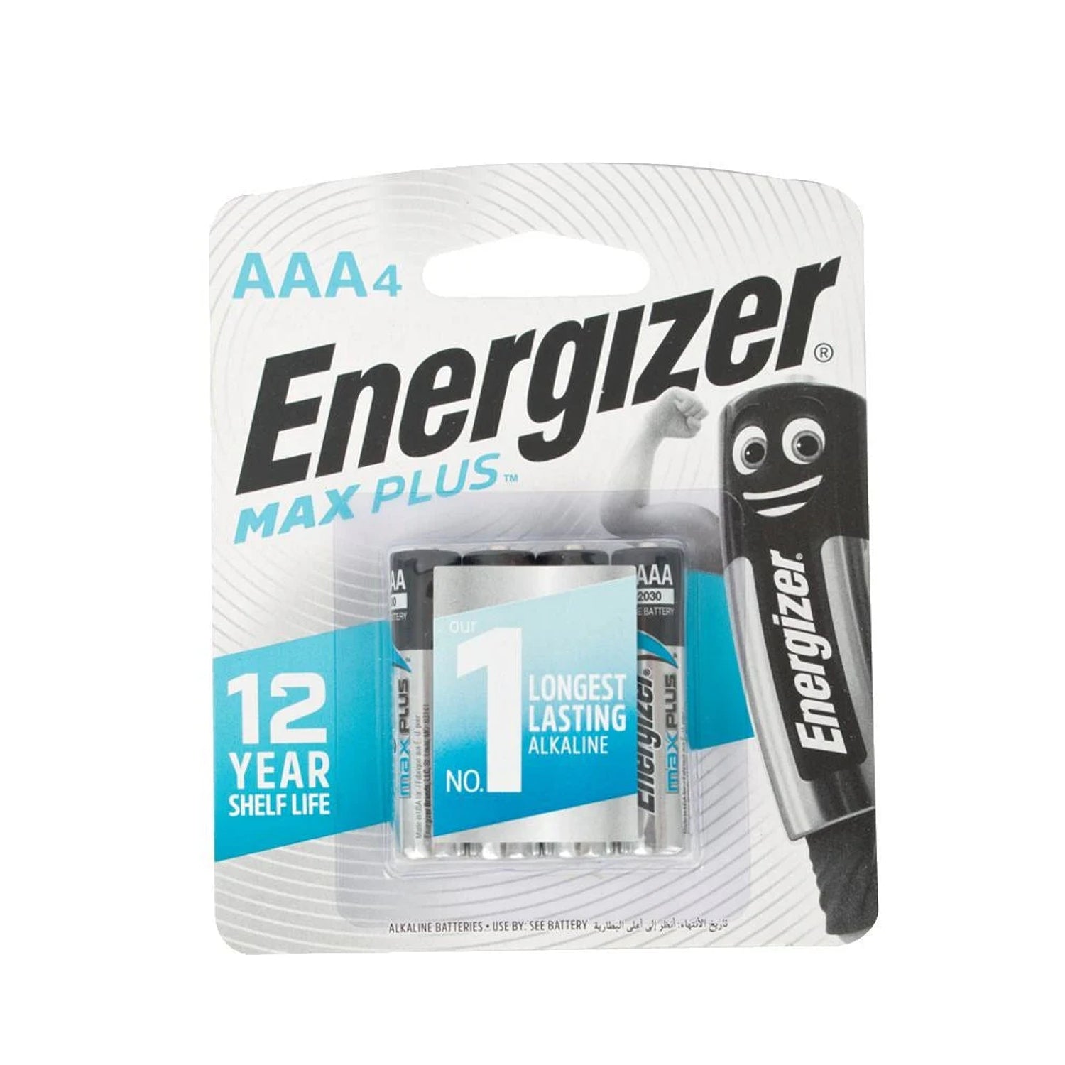 Energizer Maxplus Aaa 4 Pack (Moq12)