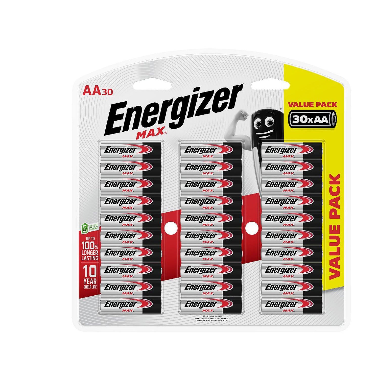 Energizer Max Aa 30 Pack (Moq 4)