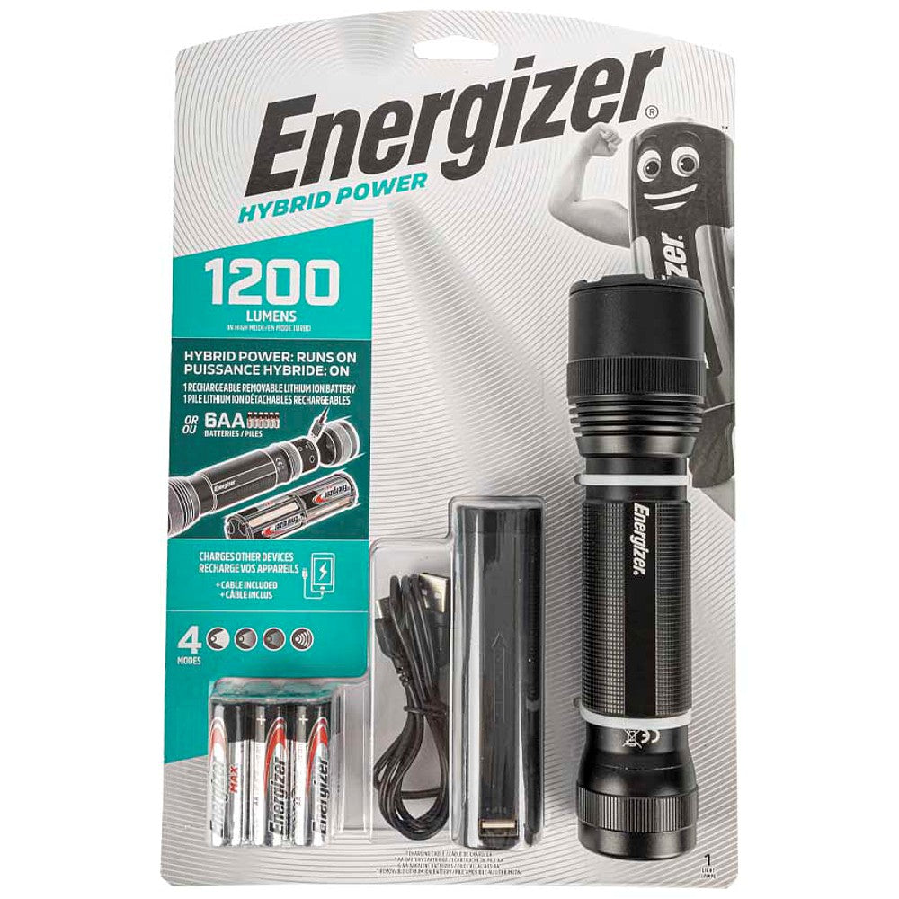 Energizer Hybrid Tactical Handheld Light (With 6 X Aa)