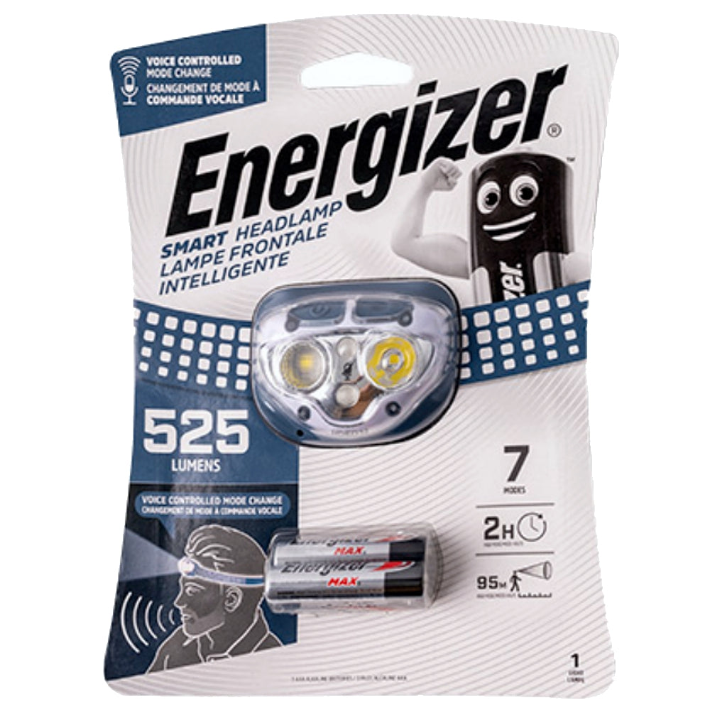 Energizer Smart Voice Activated Headlight 525 Lumens