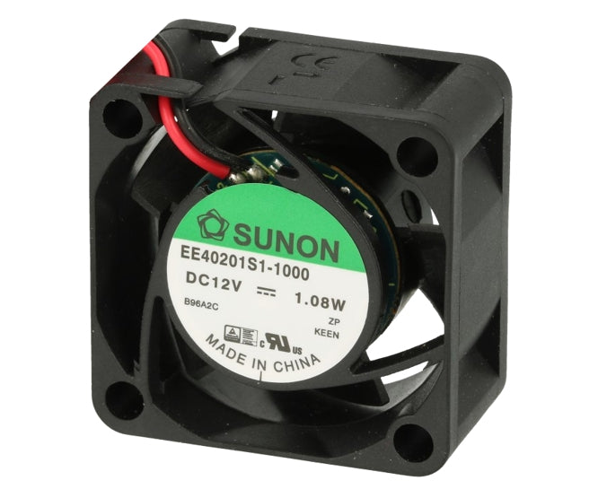 12 Vdc Axial Fan 40sqx20mm Slv 9 Cfm Lead Ee40201 S1 10000 999