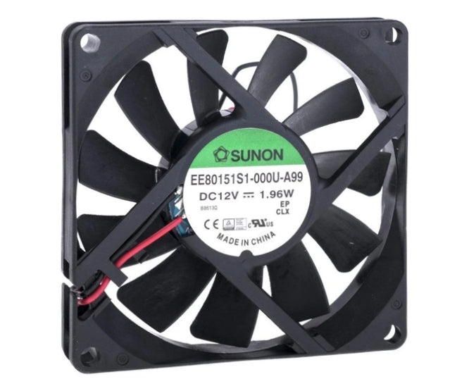 Fan 80 S Qx25 12 V Bal 60 C 4 Wire Pf80251 B1 0000 S99