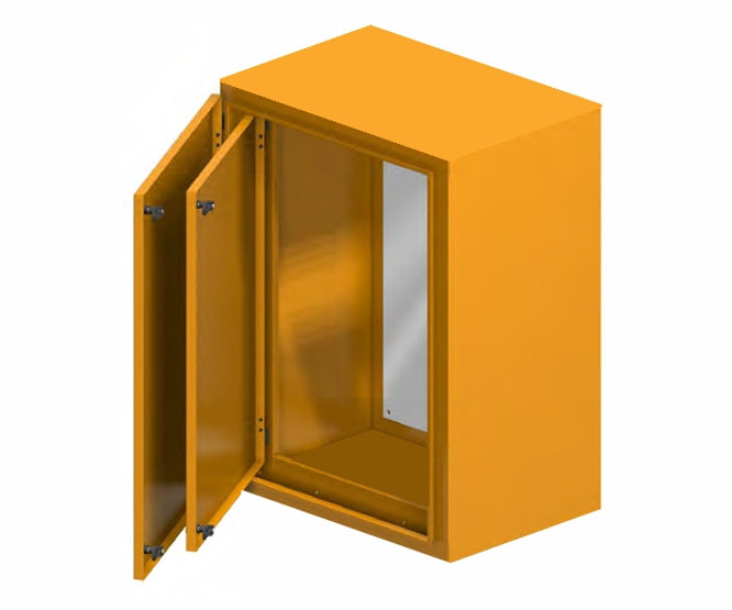 Orange Enclosure Steel+ Inner Door 600 X500 X350 Encl Bjid 65/350