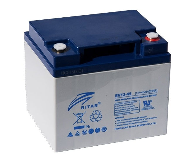 Battery Sla 12 V 45 Ah Ev 198x166x171mm Ev12 45