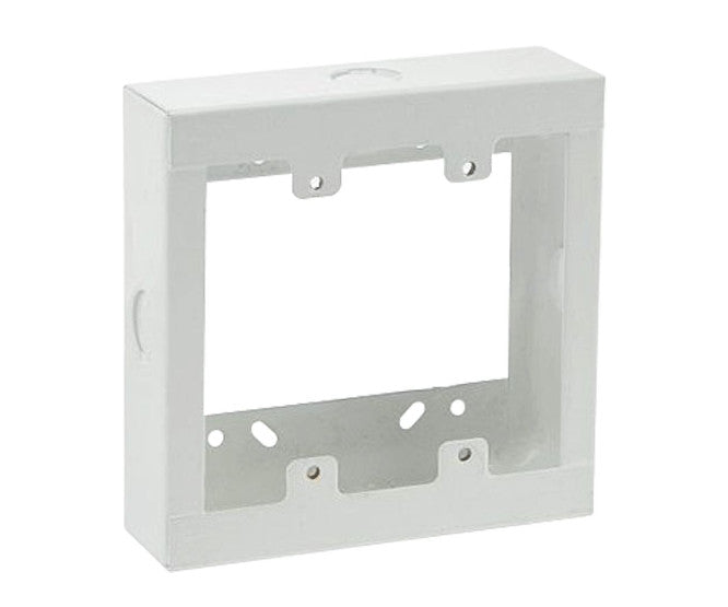 I-Extension Box Steel White 4 X4 Ext Steel 4 X4