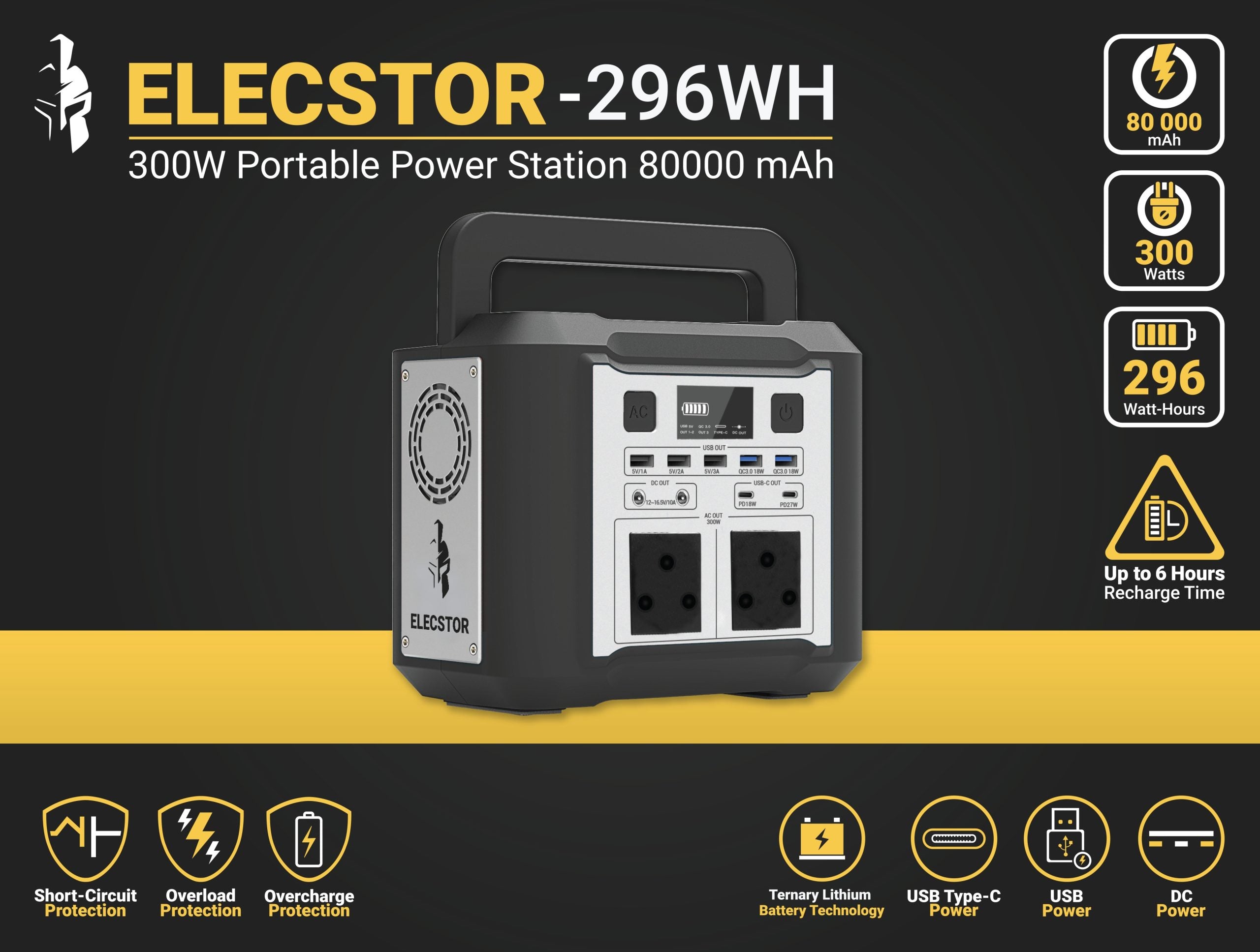 Elecstor 300W - Packshot - Front