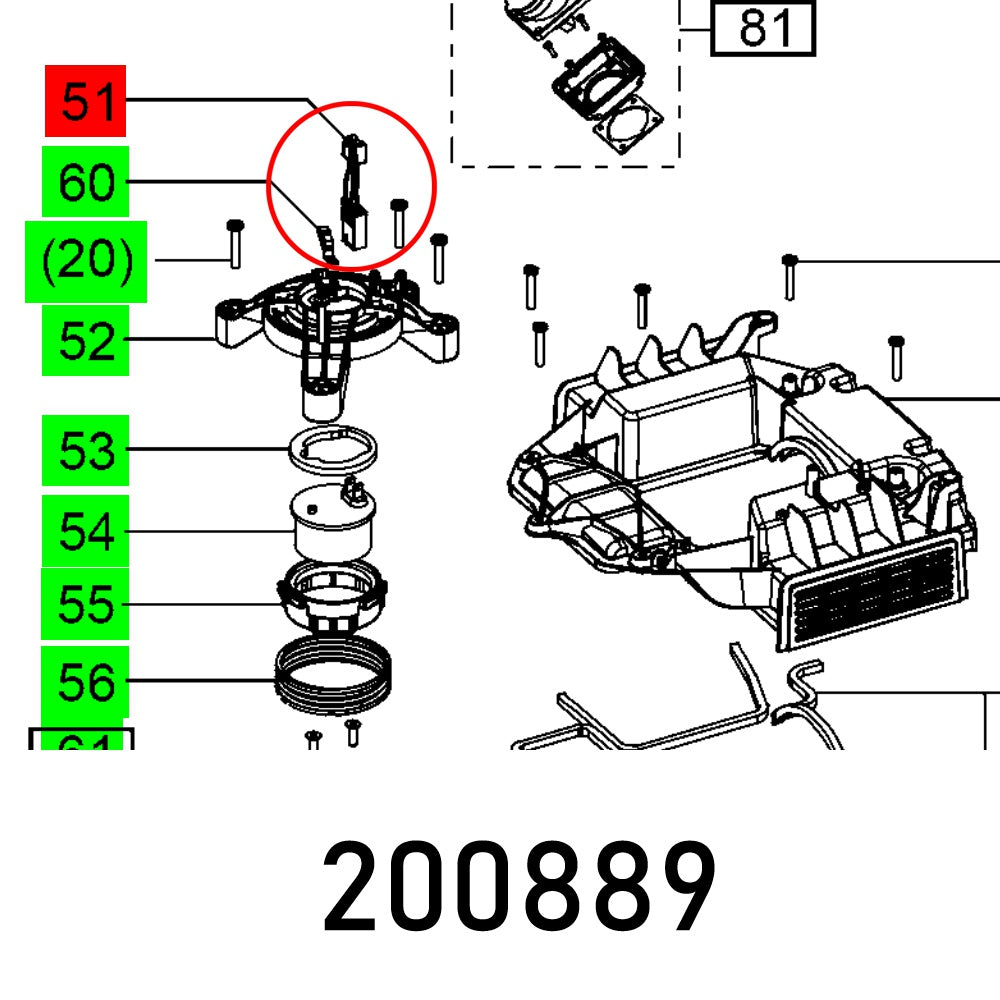 Cable Harness Magnet Ct 26 36 Ac Et Bg