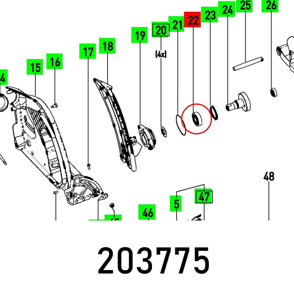 Ball Bearing 6003 Ddu Din 625