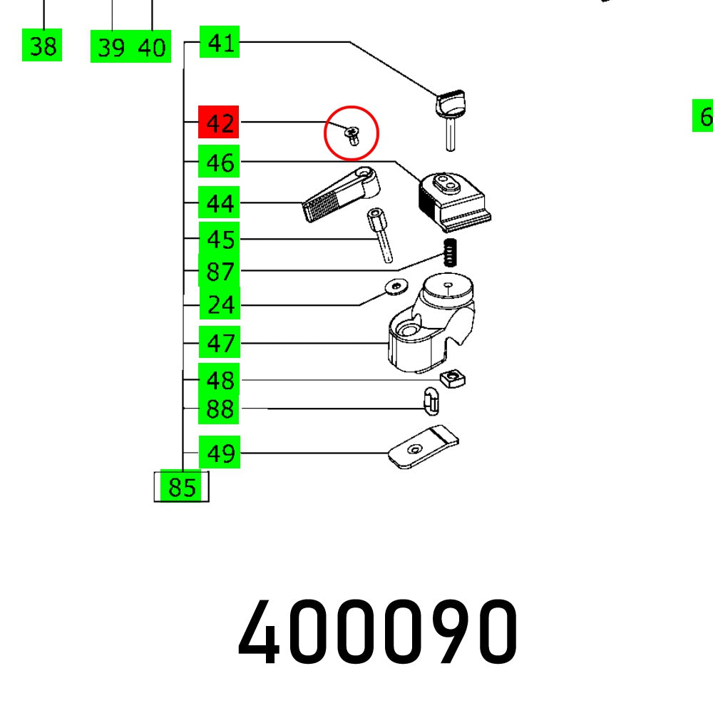 C H Count. Scre Din 966 M5 X12 4.8