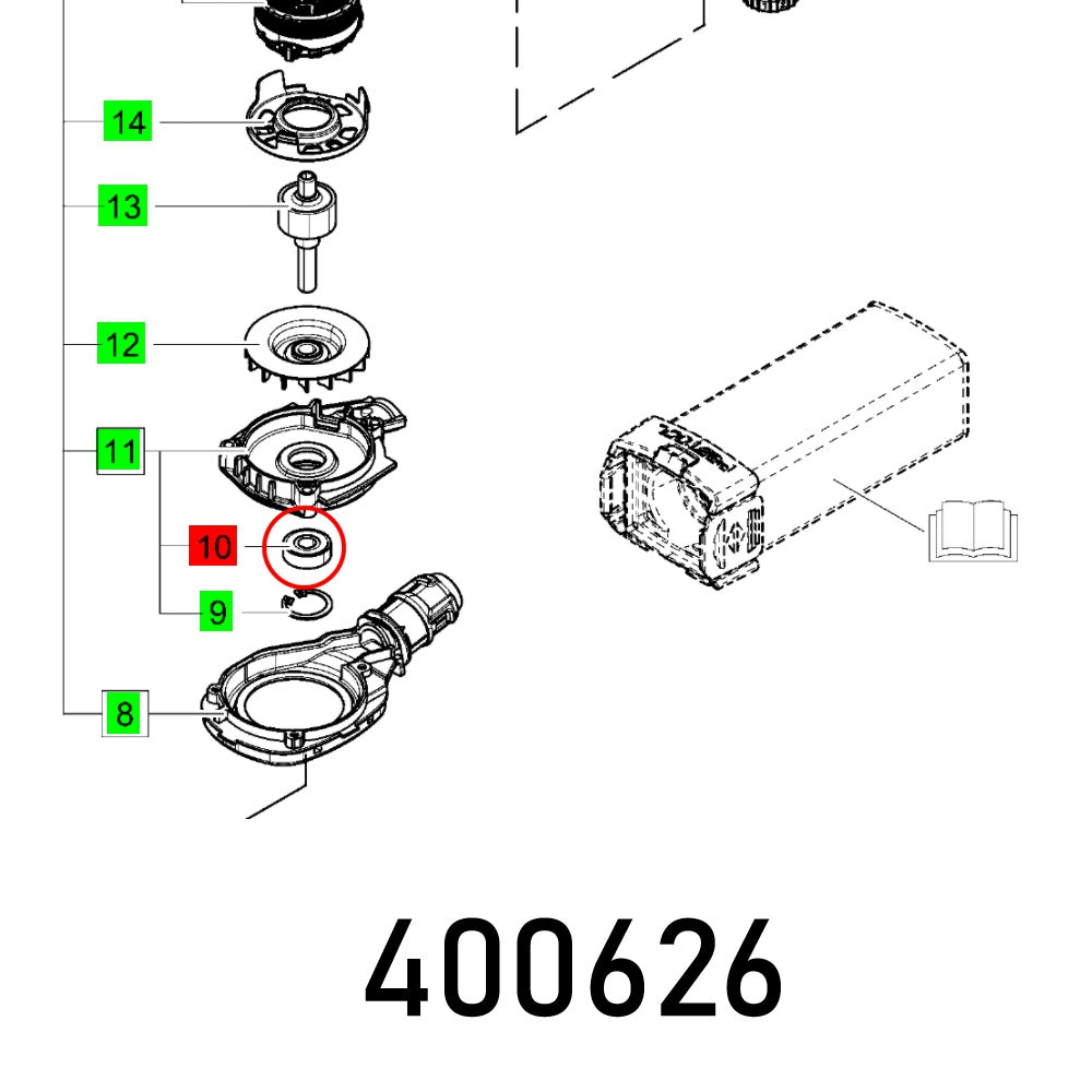 Ball Bearing 608 Z1 D1 Mc5 E D8 Sl