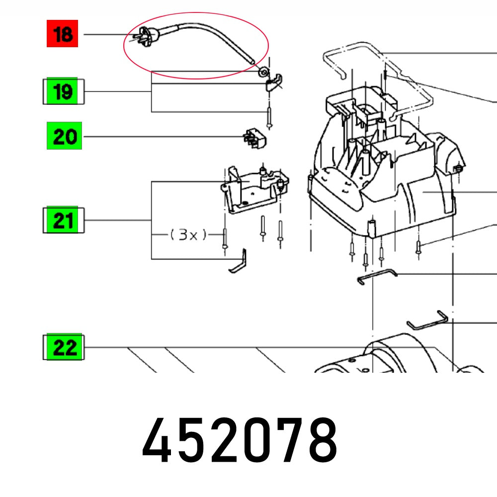 Cable With Plug Ct Din H07 Rn F 7,5 M