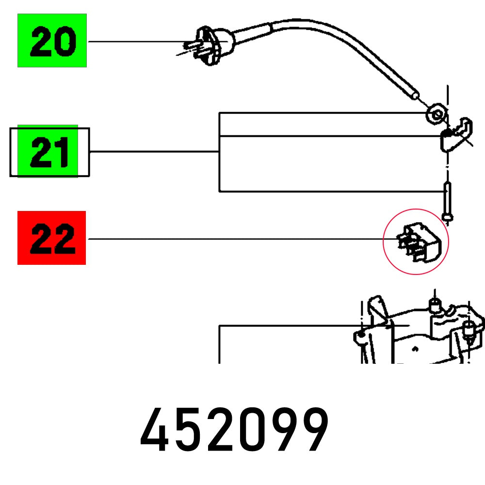 Clamp Rail 3 Polig 300 V 16 A