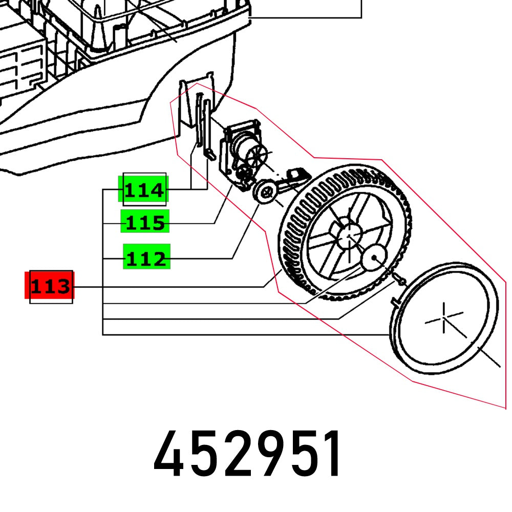 Wheel D200 Ct