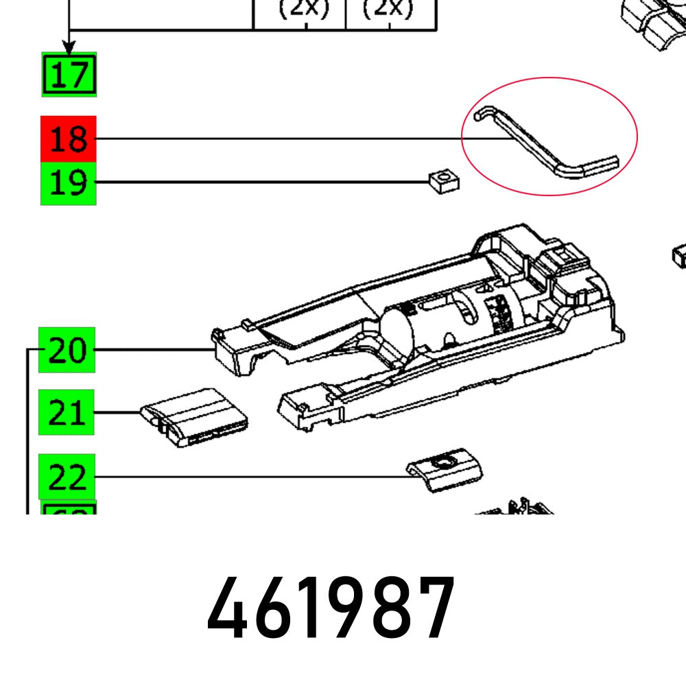 Allen Key Ps 300 Eq Sw4 2,5