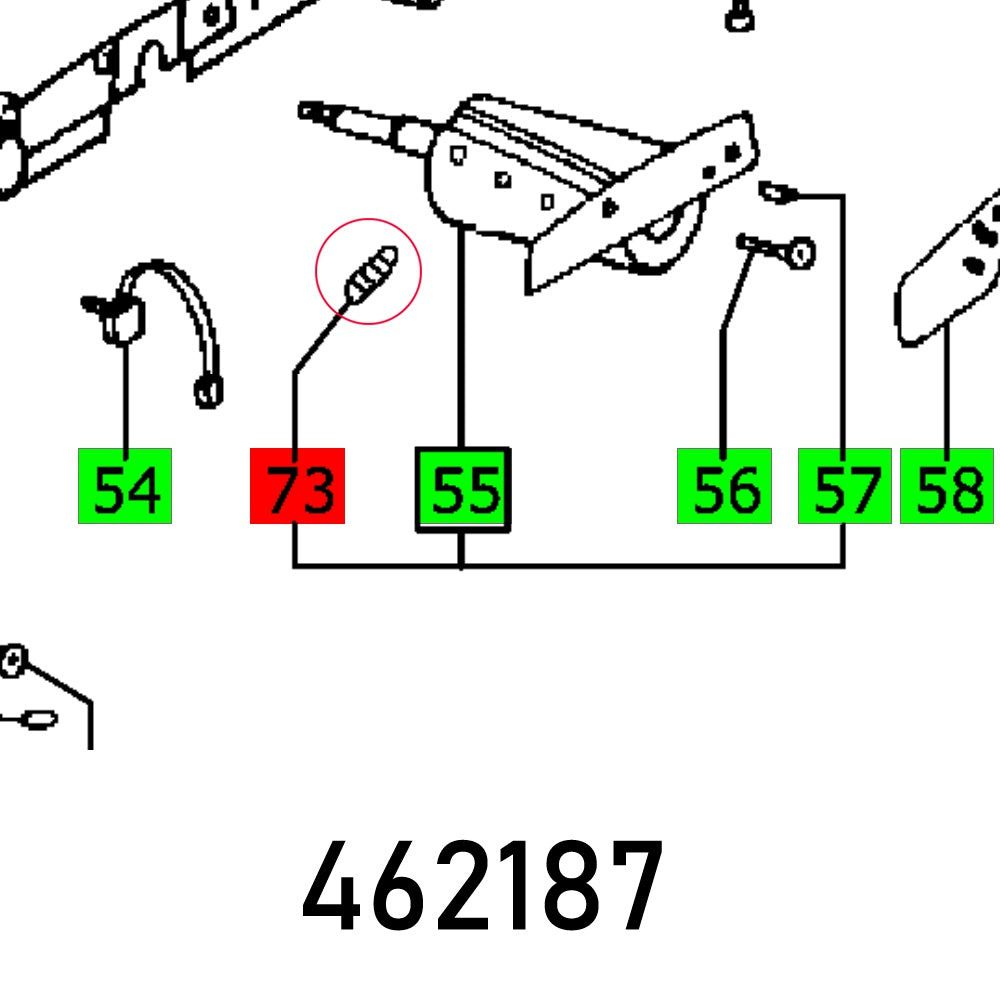 Threaded Pin M4 X12 (3 X) 10.9 Leitz