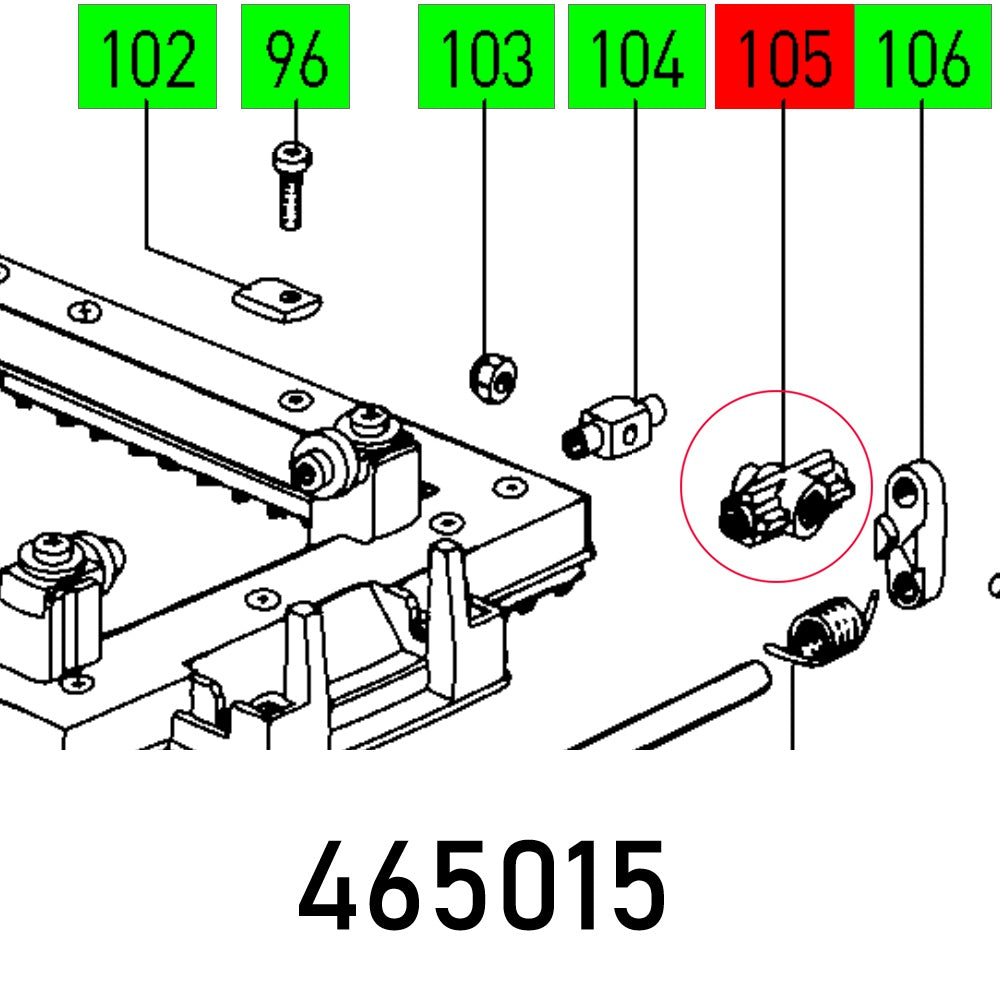 Toggle Lever Bs 75 105