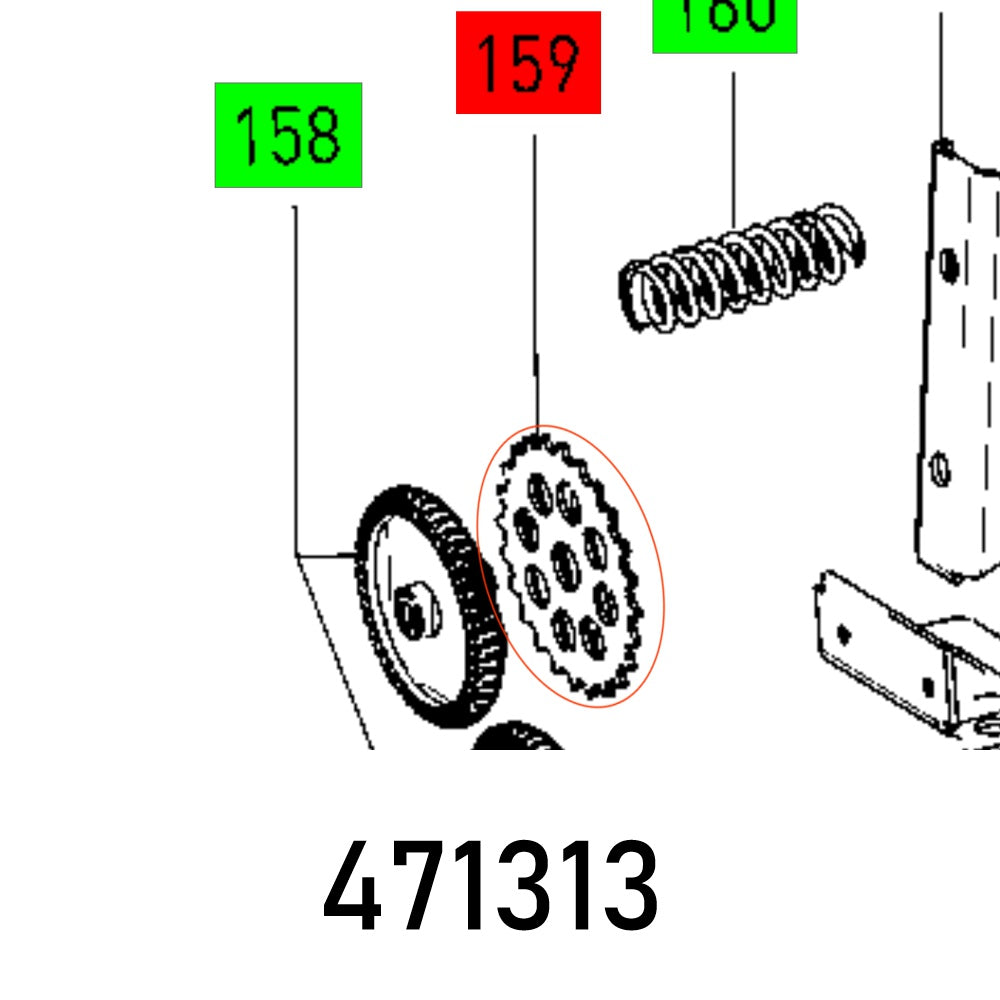 Adj. Wheel Ks 120 Eb