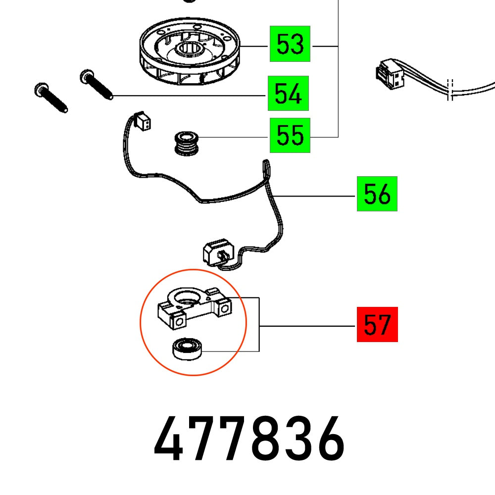 Bearing Bridge Ro 90 Dxfeq Ritzelseite