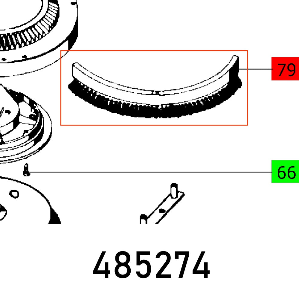 Brush Segment Ah Ws D180 Poly