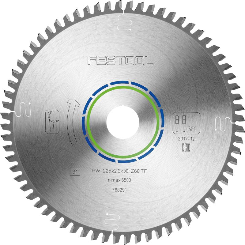 Saw Blade Hw 225 X2,6 X30 Tf68