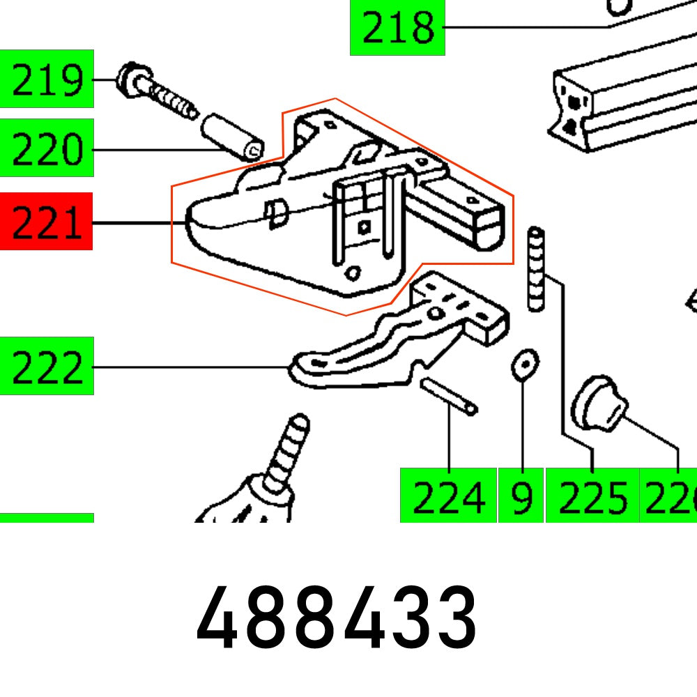 Clamp. Element Cs 70 Eb